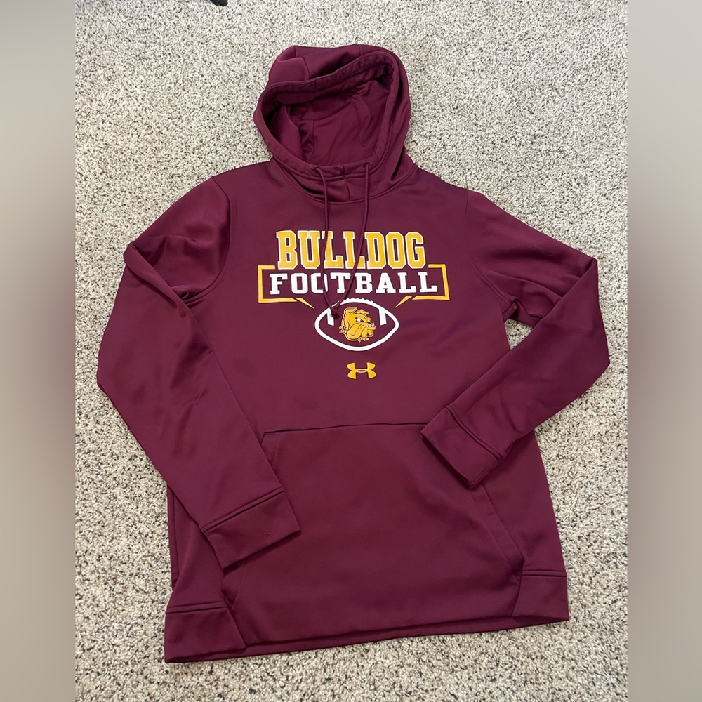 UMD Bulldogs Football Adult Small Hoodie